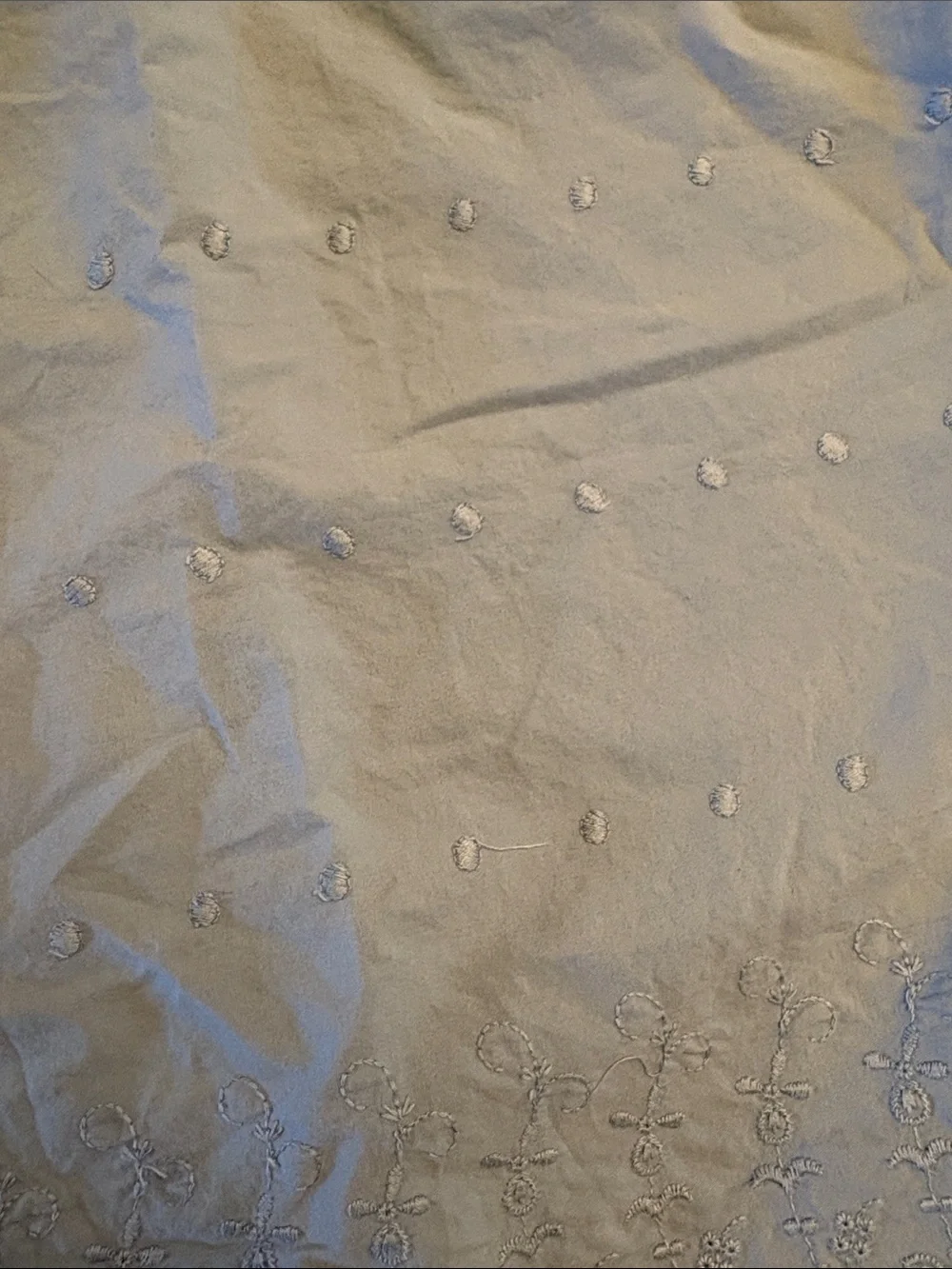 Old Navy Blue Eyelet-Trim Slip Dress for Girls